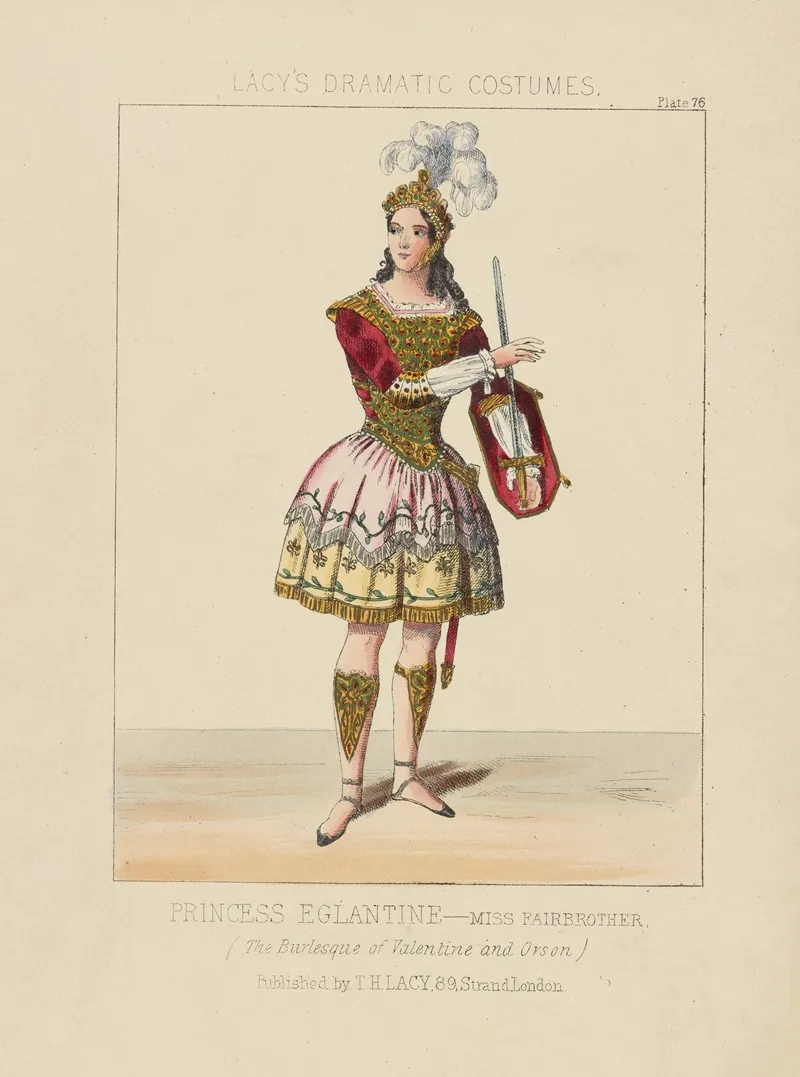 Princess Eglantine Wall Art by Thomas Hailes Lacy - High-Resolution Digital Print