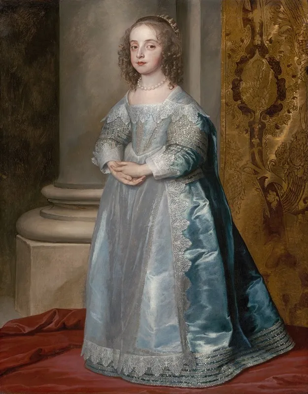 Princess Mary Daughter Of Charles I Wall Art by Anthony van Dyck - High-Resolution Digital Print