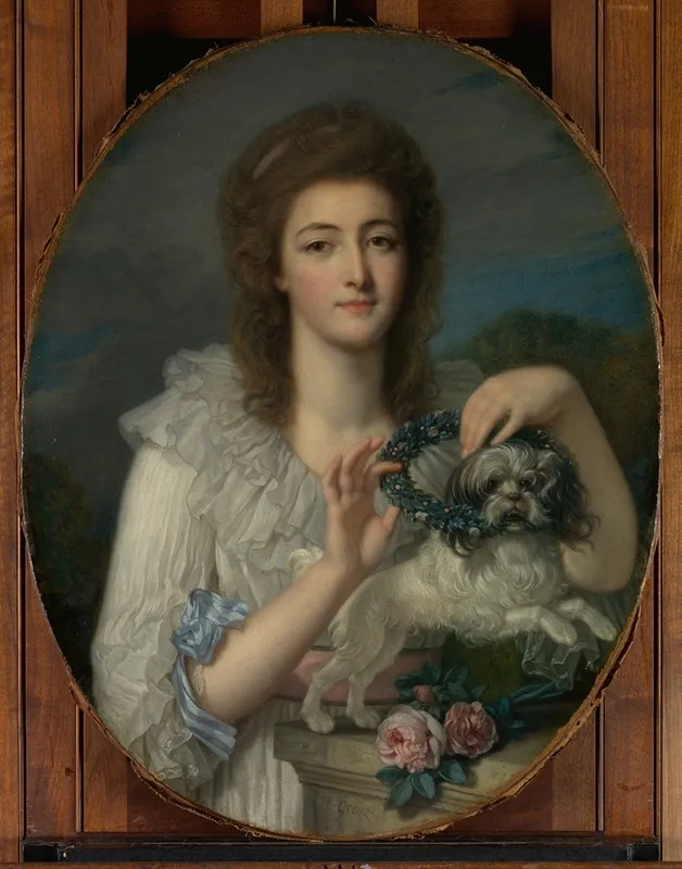 Princess Varvara Nikolaevna Gagarina 1762 1802 Wall Art by Jean-Baptiste Greuze - High-Resolution Digital Print