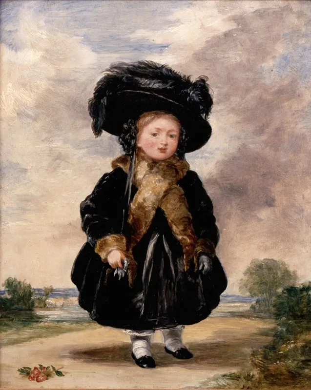Princess Victoria Aged Four Wall Art by Stephen Poyntz Denning - High-Resolution Digital Print