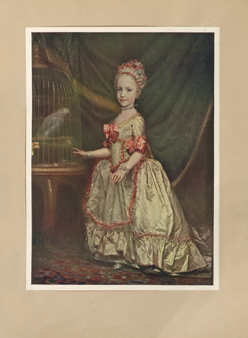 Princess With A Parrot Mengs