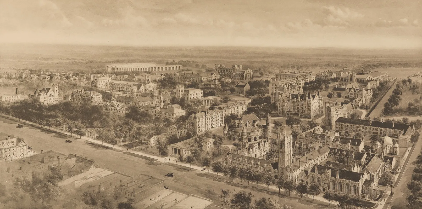 Princeton University Wall Art by Richard Rummell - High-Resolution Digital Print