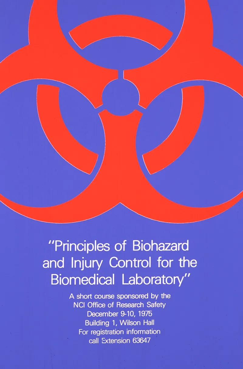 Principles Of Biohazard And Injury Control For The Biomedical Laboratory