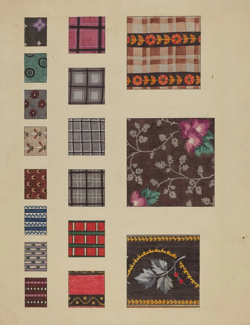 Printed Delaines 2