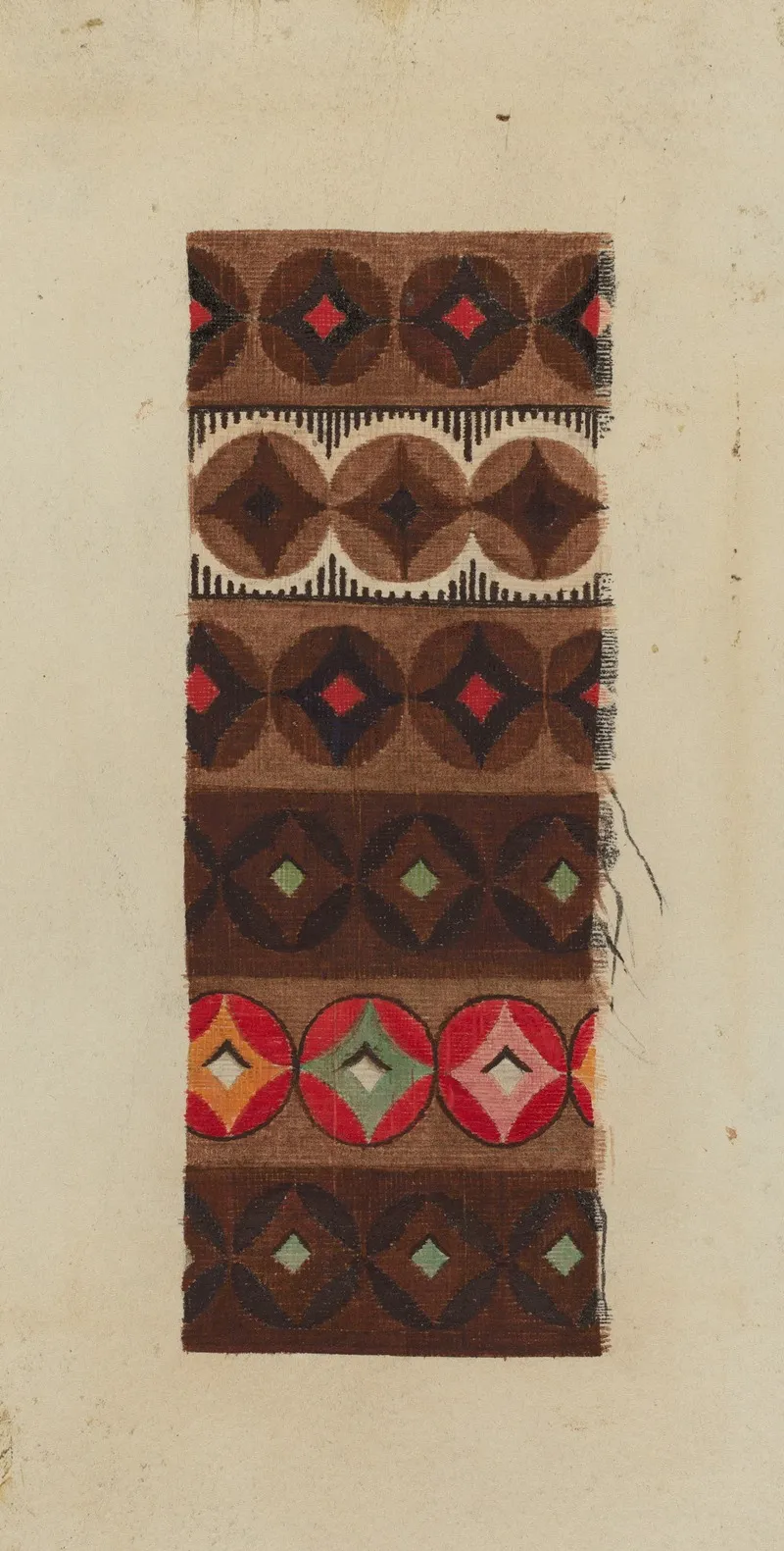 Printed Textile 6 by Eleanor Rogers - High-Resolution Digital Print