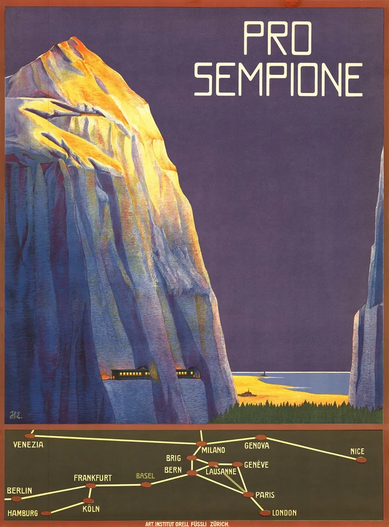 Pro Sempione Wall Art by Hans Eggimann - High-Resolution Digital Print