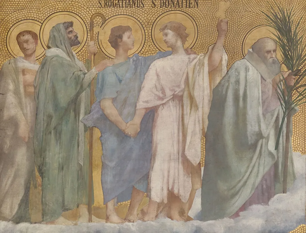 Procession Des Saints Martyrs S Rogatianus S Donatien