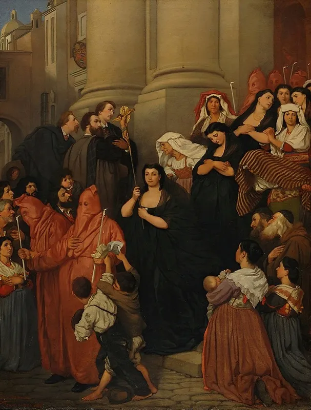 Procession In Rome