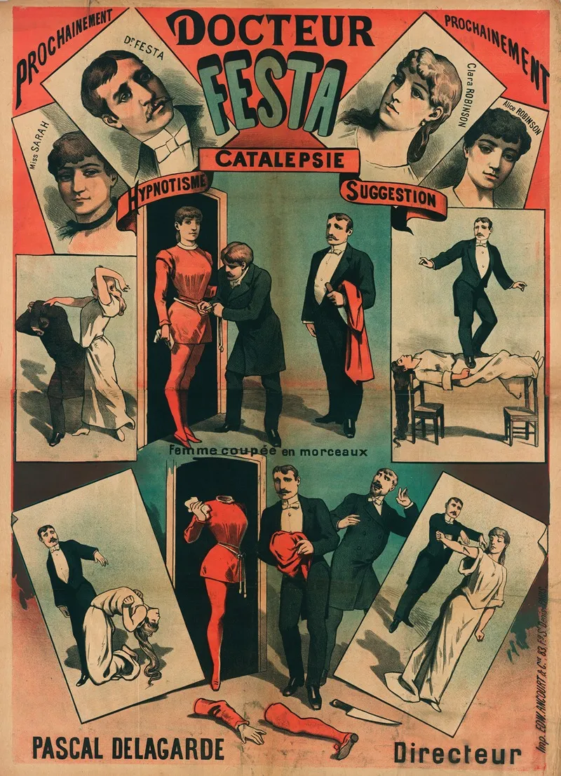 Prochainement Docteur Festa Prochainement Catalepsie Wall Art by Edward Ancourt - High-Resolution Digital Print