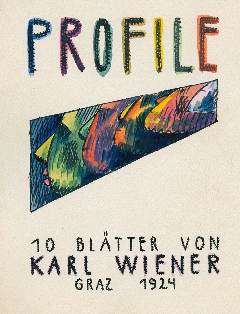 Profile 10 Blatter Graz Wall Art by Karl Wiener - High-Resolution Digital Print