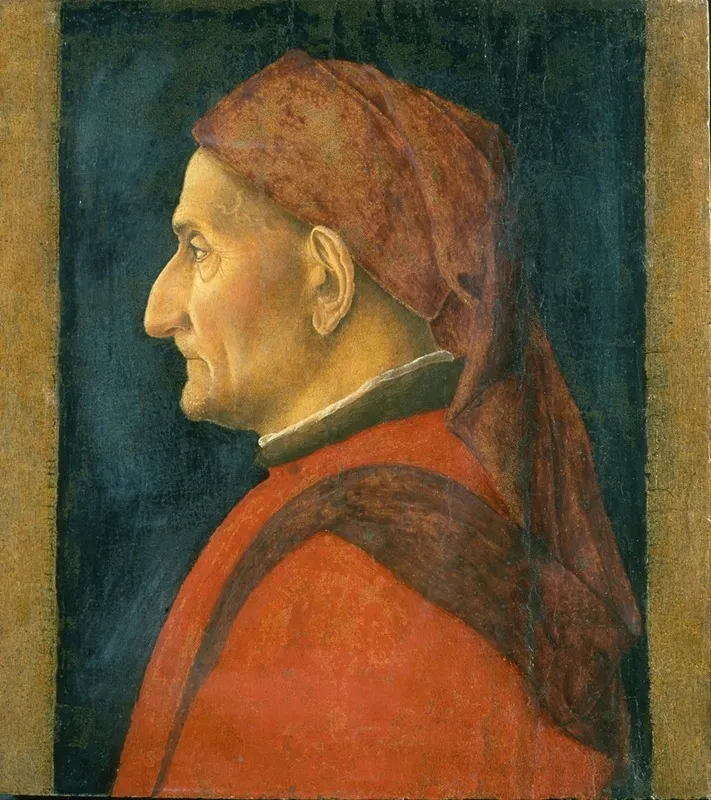Profile Of A Man 2 Wall Art by Andrea Mantegna - High-Resolution Digital Print