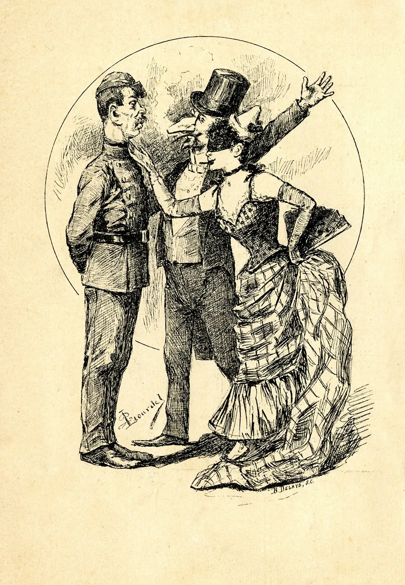 Programme Du Bal Des Etudiants 2 Wall Art by Lourdel - High-Resolution Digital Print
