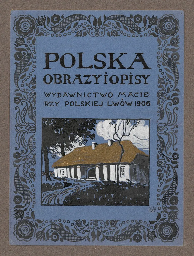 Projekt Okladki Polska Obrazy I Opisy Wydawnictwo Macierzy Polskiej