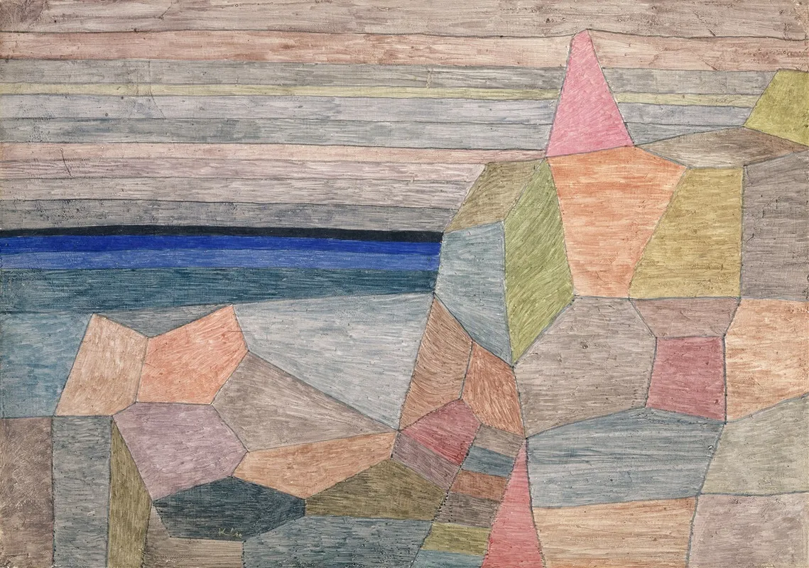 Promontorio Ph Wall Art by Paul Klee - High-Resolution Digital Print
