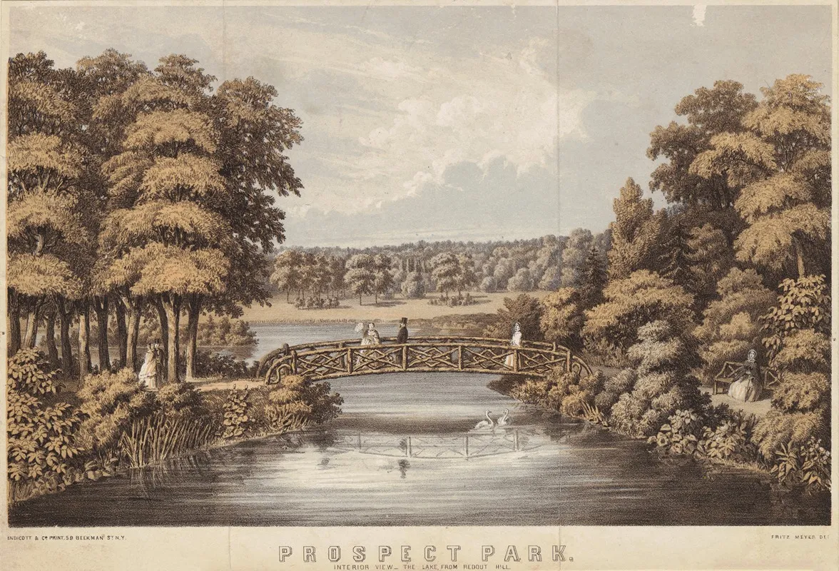 Prospect Park Wall Art by Fritz Meyer - High-Resolution Digital Print