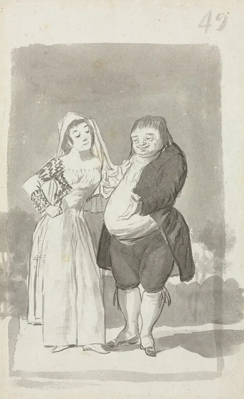 Prostitute Soliciting A Fat Ugly Man Recto