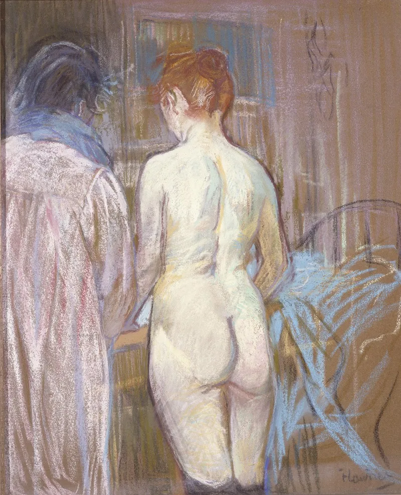 Prostitutes 2 Wall Art by Henri de Toulouse-Lautrec - High-Resolution Digital Print