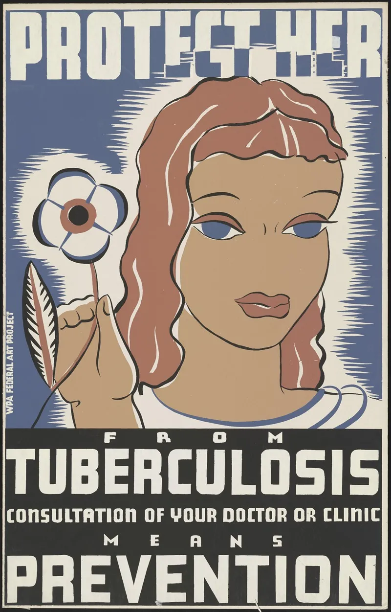 Protect Her From Tuberculosis Wall Art by Erik Hans Krause - High-Resolution Digital Print