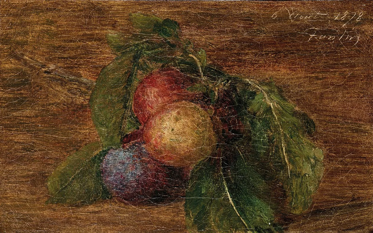 Prunes Wall Art by Henri Fantin-Latour - High-Resolution Digital Print