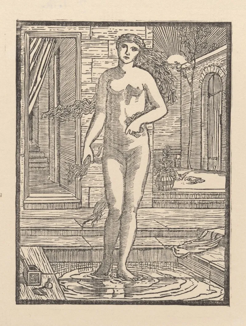Psyche 15 Wall Art by Sir Edward Coley Burne-Jones - High-Resolution Digital Print
