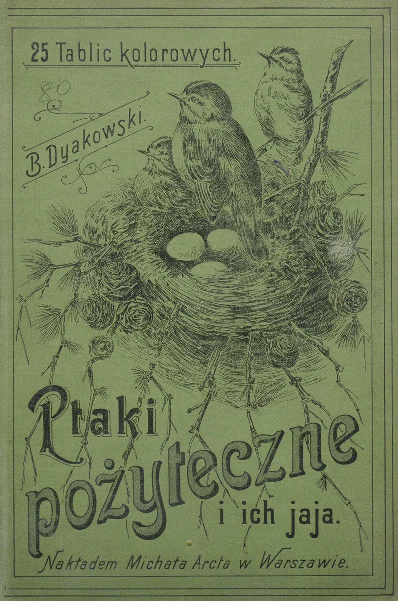 Ptaki Pozyteczne Naszych Lasow Pol I Ogrodow Cover Wall Art by Bohdan Dyakowski - High-Resolution Digital Print