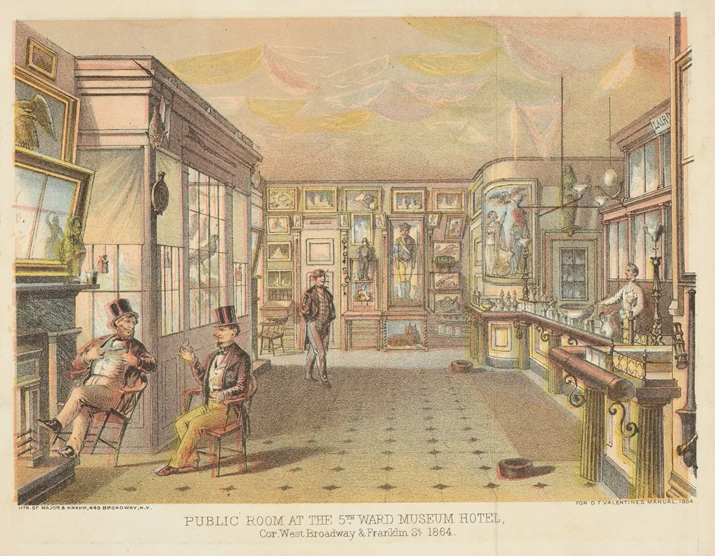 Public Room At The 5th Ward Museum Hotel