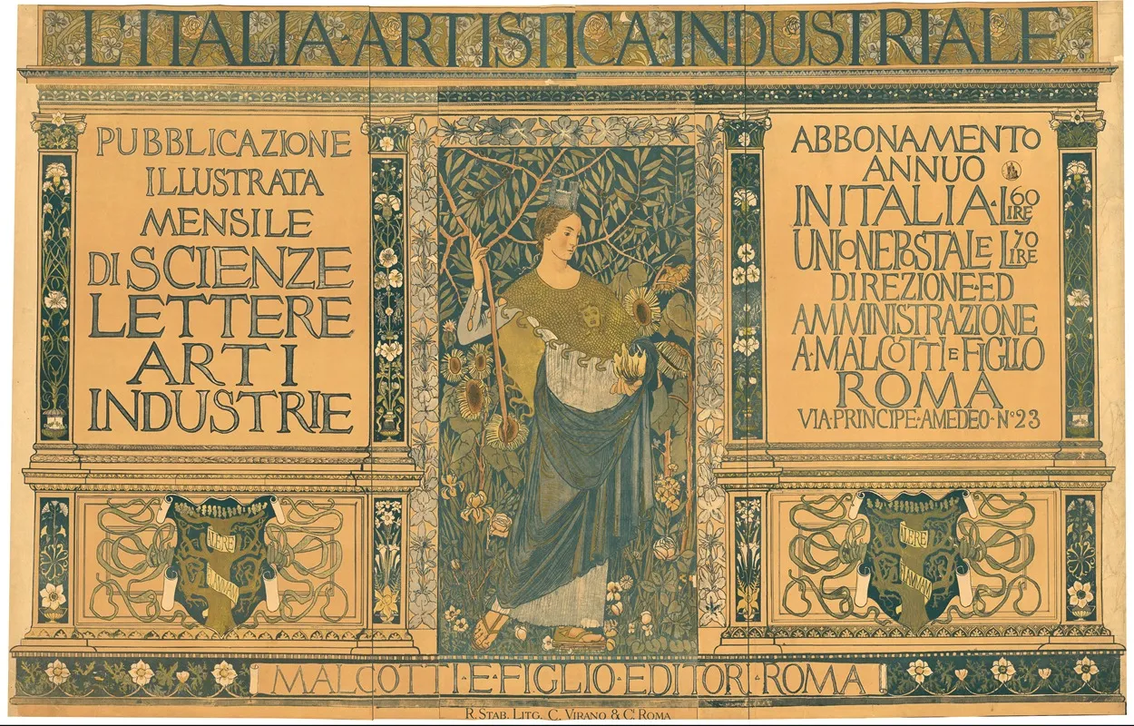 Publicazione L Italia Artistica Industriale