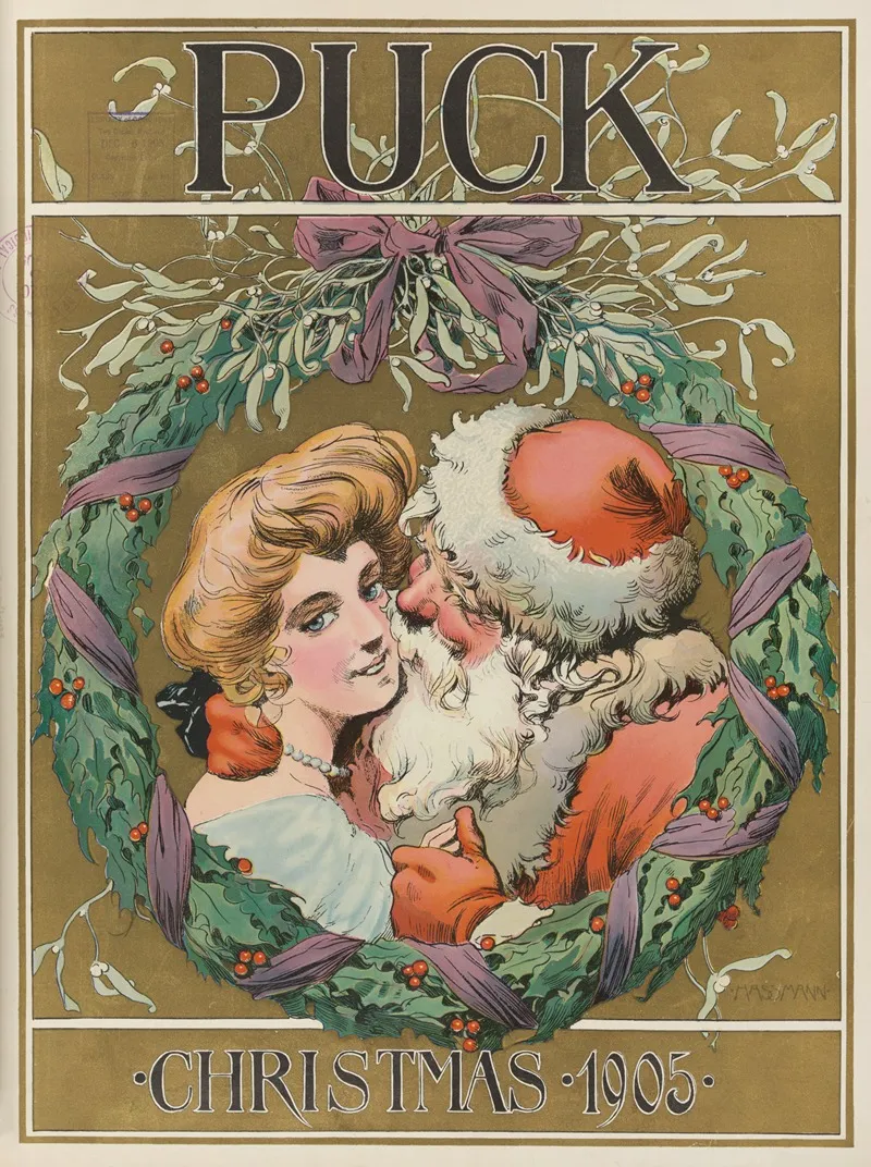 Puck Christmas 1905