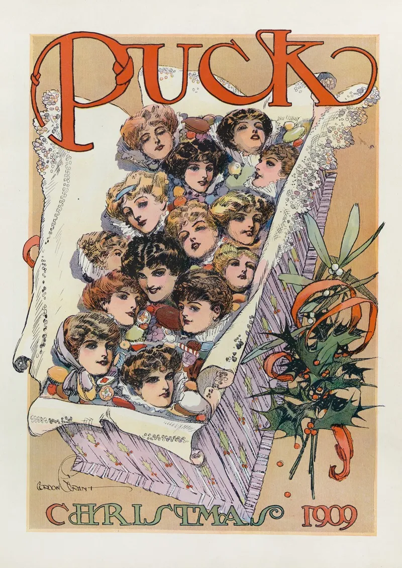 Puck Christmas 1909