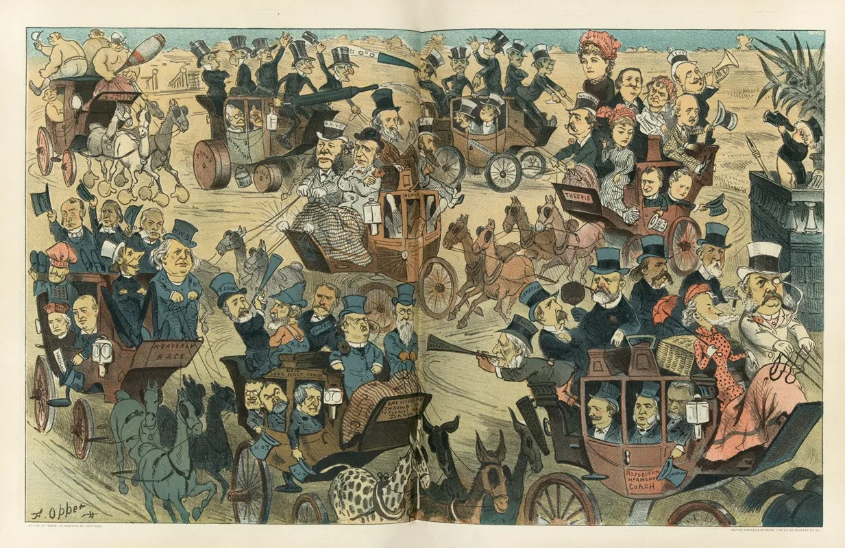 Pucks Coaching Parade 1883