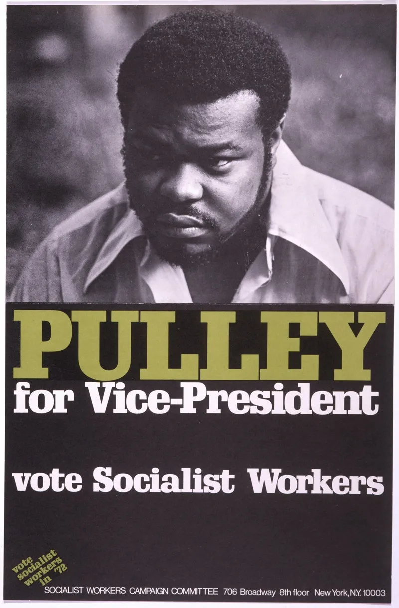 Pulley For Vice President Vote Socialist Workers