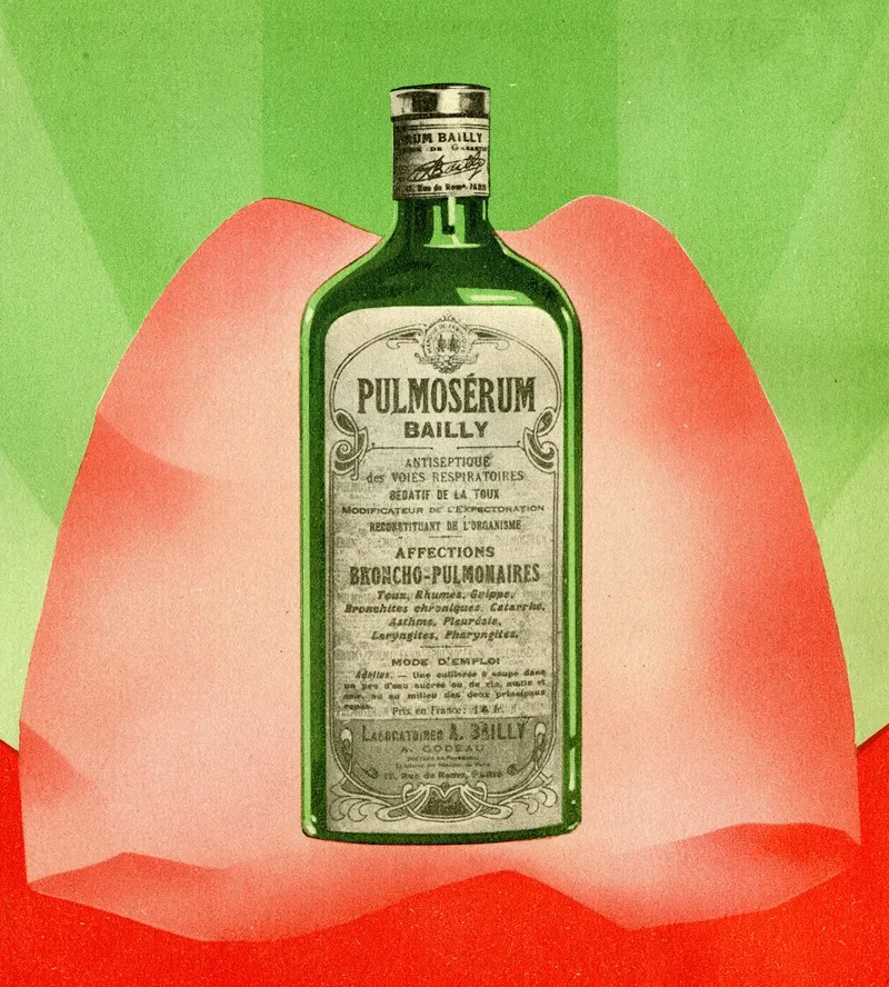 Pulmoserum 2 Wall Art by Laboratoires Bailly - High-Resolution Digital Print