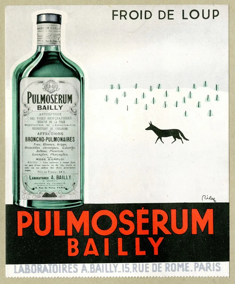 Pulmoserum 6 Wall Art by Laboratoires Bailly - High-Resolution Digital Print