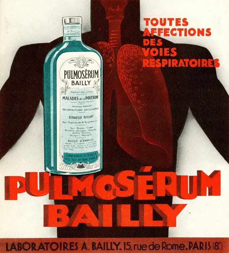 Pulmoserum Bailly Wall Art by Laboratoires Bailly - High-Resolution Digital Print