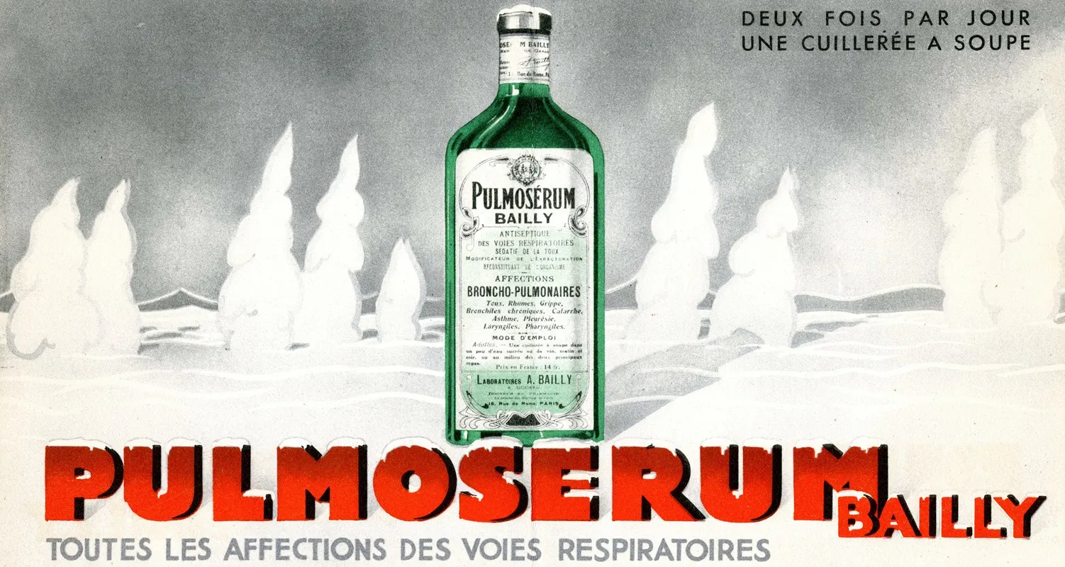 Pulmoserum Wall Art by Laboratoires Bailly - High-Resolution Digital Print