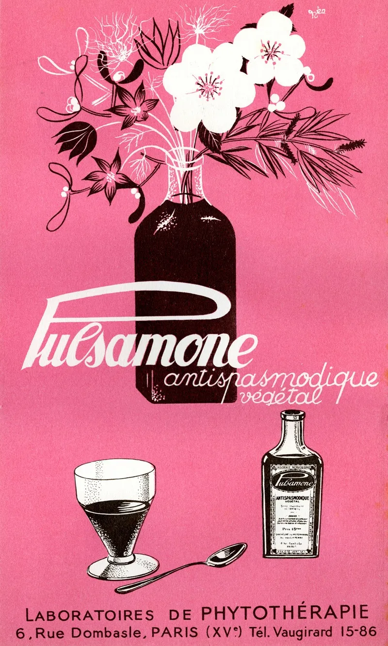 Pulsamone Wall Art by Laboratoires de phytothérapie - High-Resolution Digital Print