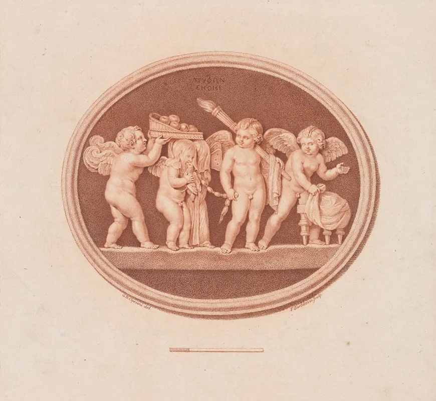 Pulto Carrying Apples Bride Leading Eros