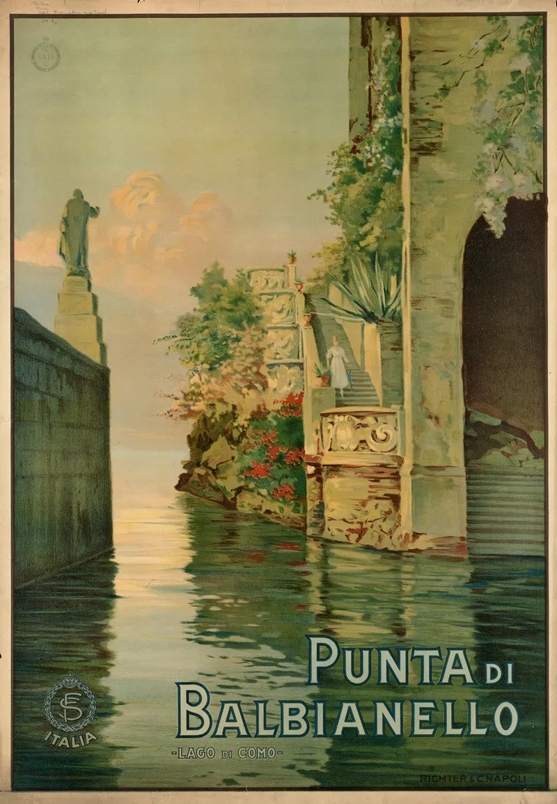 Punta Di Balbianello Lago Di Como Wall Art by Anonymous - High-Resolution Digital Print