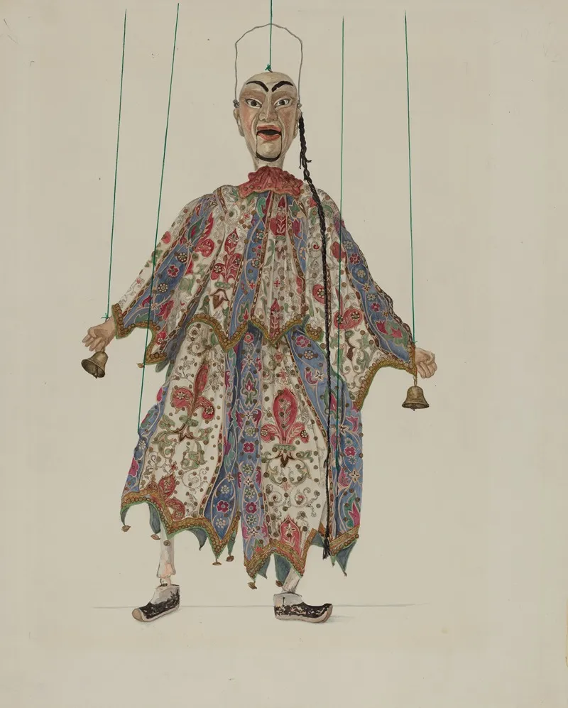 Puppet Chinese Minstrel