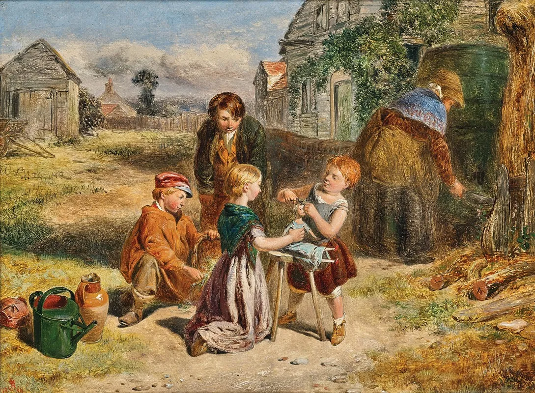 Puppets 2 Wall Art by Charles Thomas Bale - High-Resolution Digital Print