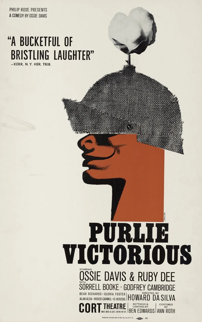 Purlie Victorious Wall Art by Artcraft Lithograph - High-Resolution Digital Print