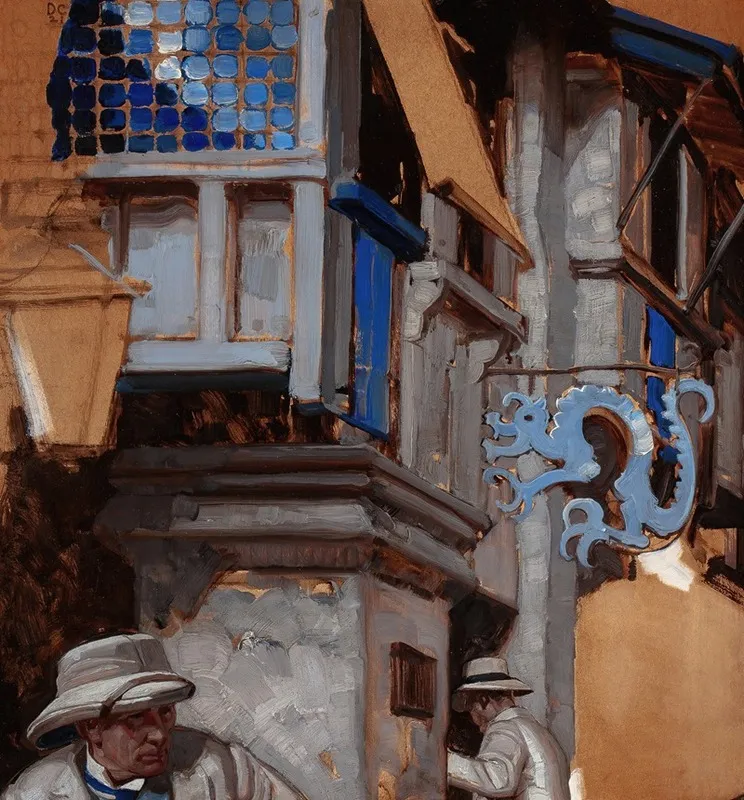 Pursuit Wall Art by Dean Cornwell - High-Resolution Digital Print