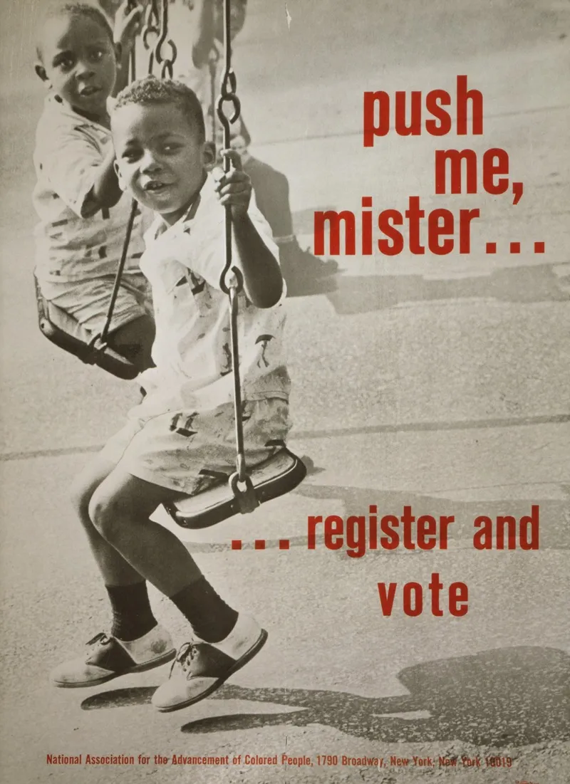 Push Me Mister Register And Vote
