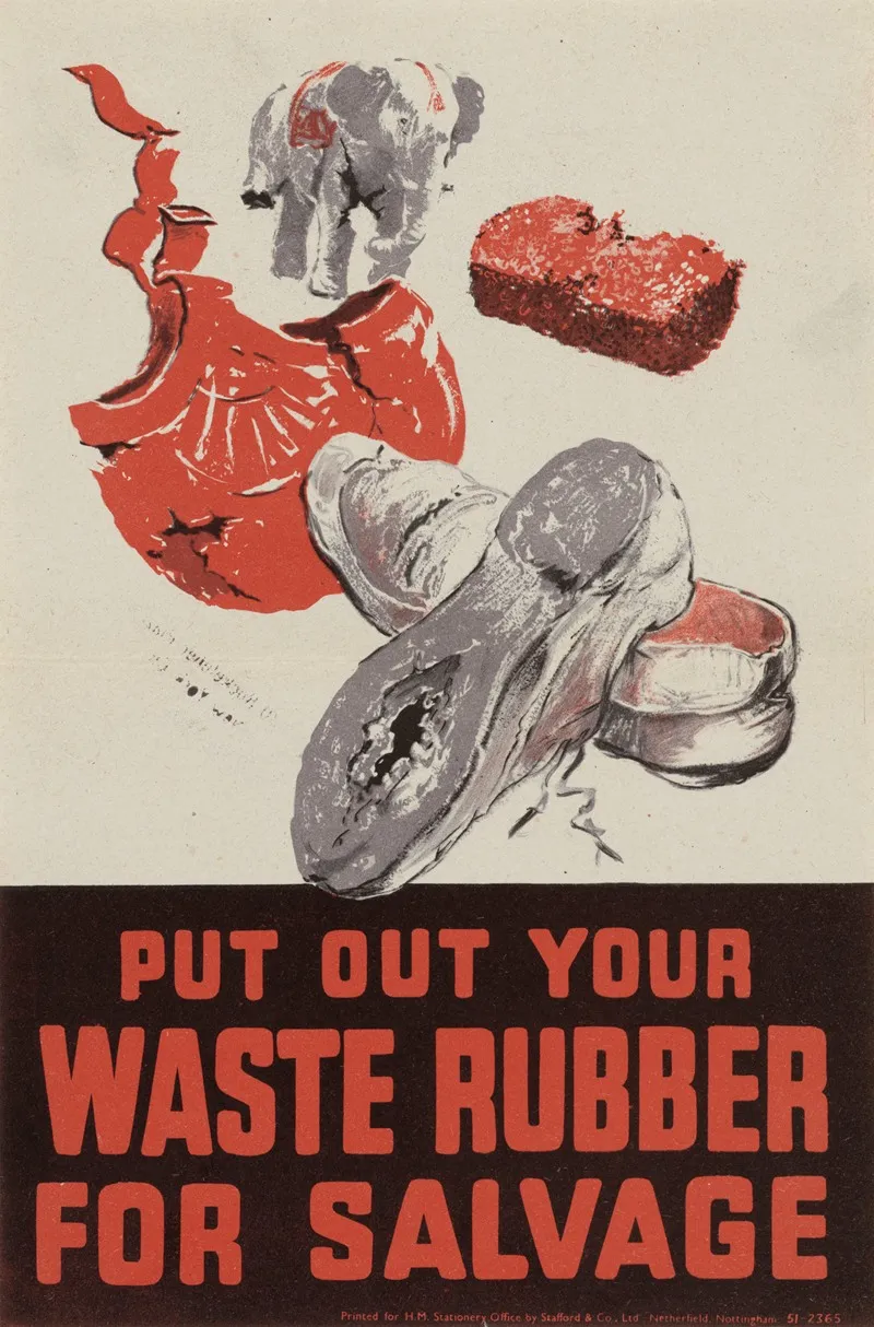 Put Out Your Waste Rubber For Salvage
