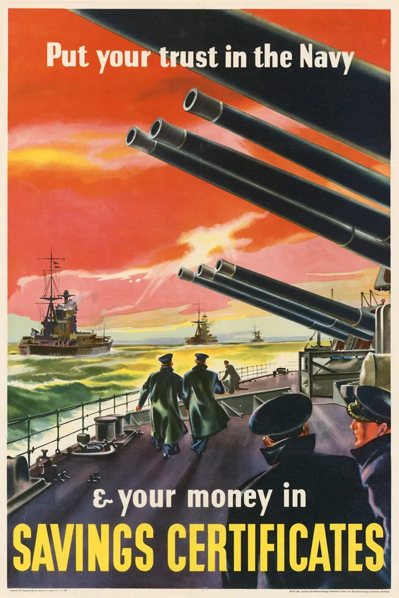 Put Your Trust In The Navy And Your Money In Savings Certificates