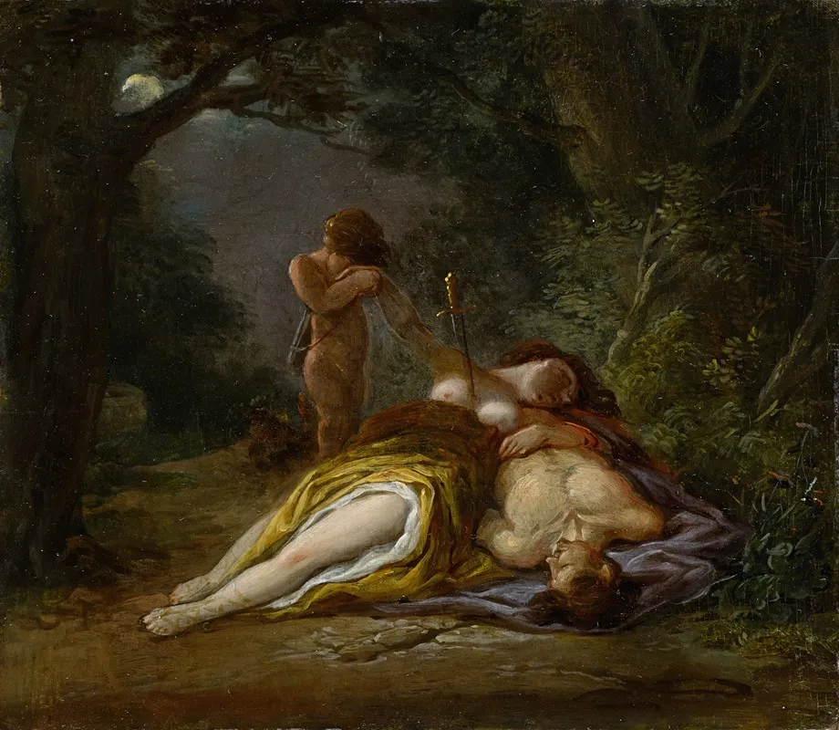 Pyramus And Thisbe 2 Wall Art by Maximilian Neustück - High-Resolution Digital Print