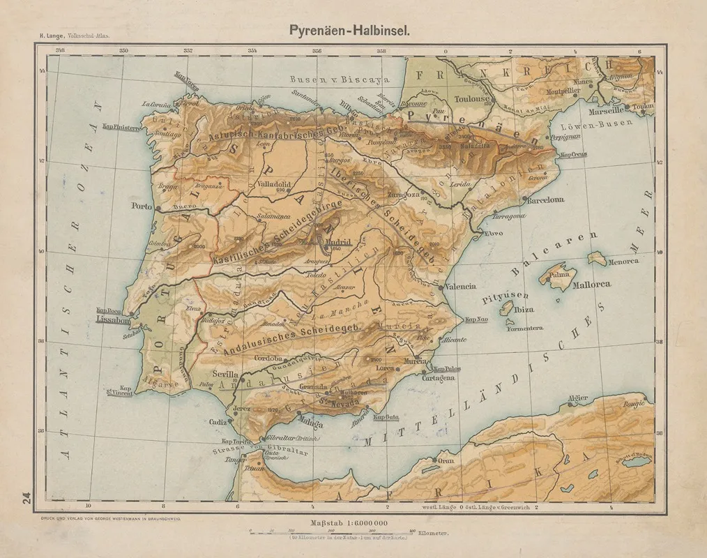 Pyrenaen Halbinsel 2 Wall Art by Henry Lange - High-Resolution Digital Print