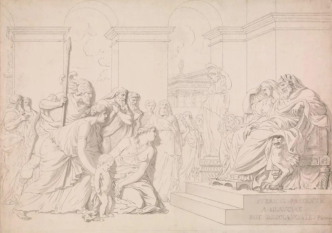 Pyrrhus In The House Of Glaucias