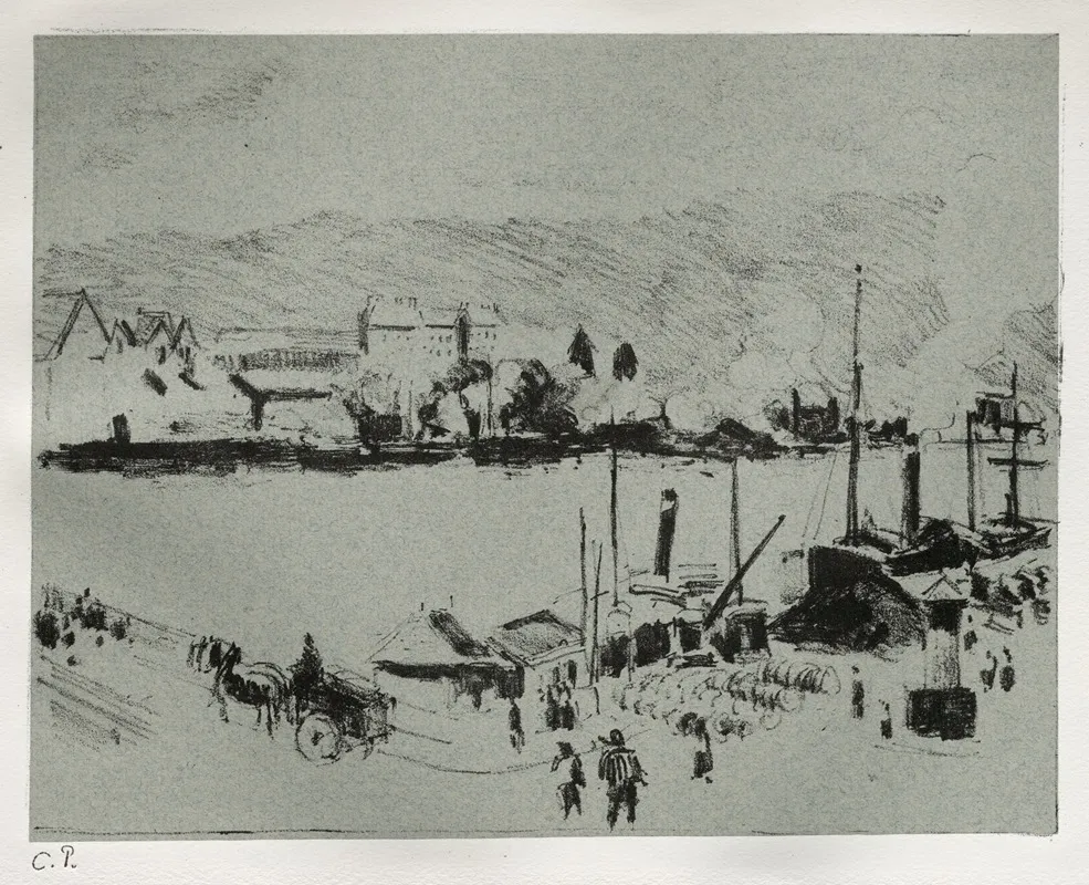 Quai Boieldieu In Rouen