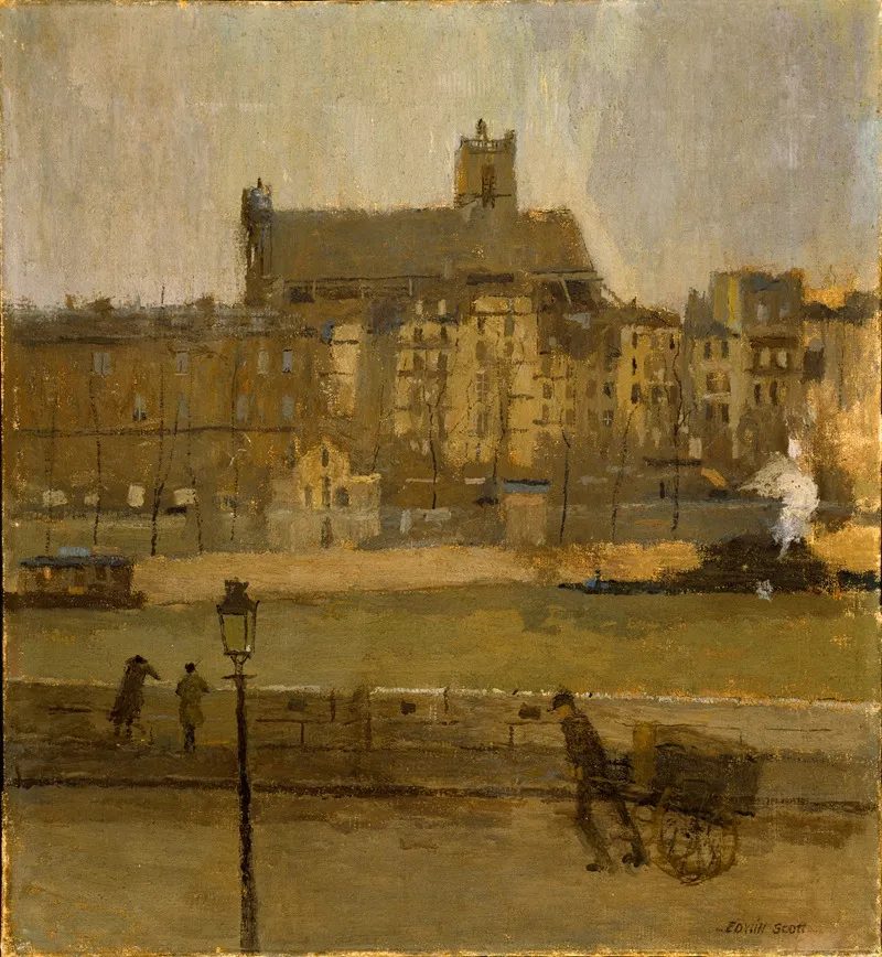 Quai De La Seine Eglise St Gervais 2